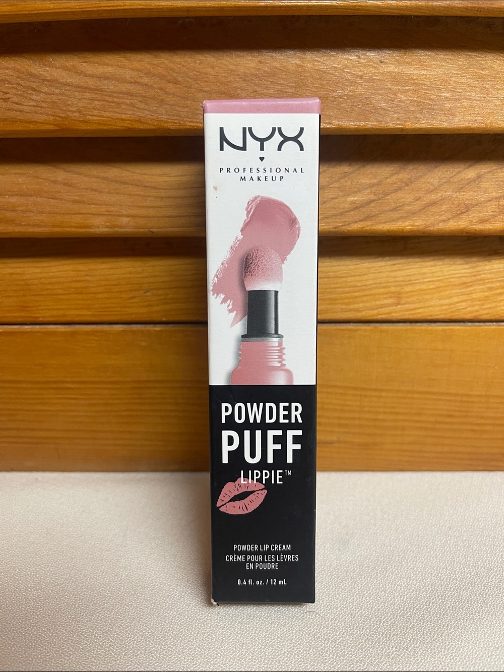 NYX Powder Puff Lippie in Dusty Rose Pink- PPL04- “Squad Goals”.